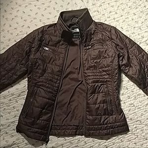 XS Northface Brown Puffer Coat
